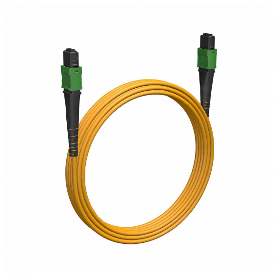 Cabeus FOP-9-8-MPO(M)-8-MPO(M)-B-2m Кабельная сборка MPO(M) -MPO(M)-8 волокон 9/125 OS2, 2 m, полярность В