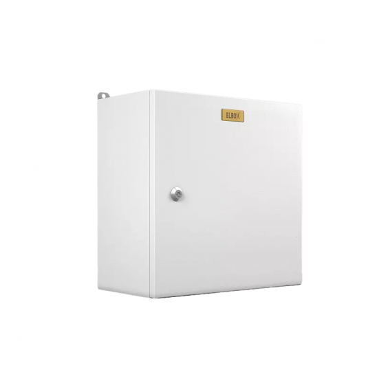 EMW-400.400.210-1-IP66-AISI430 Электротехнический распределительный шкаф IP66 навесной (В400 x Ш400 x Г210) EMW c одной дверью, нерж. сталь ЦМО