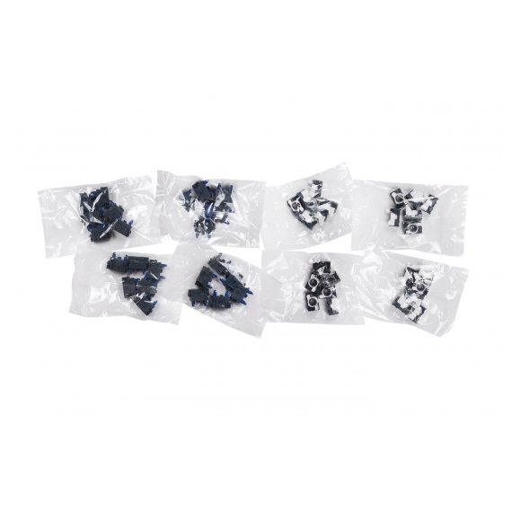 Cabeus PL-24-KJ-RJ45-Cat.6-180T Патч-панель 19" (1U), 24 порта RJ-45, категория 6, с задним кабельным организатором, безинструментный монтаж (арт.033561)
