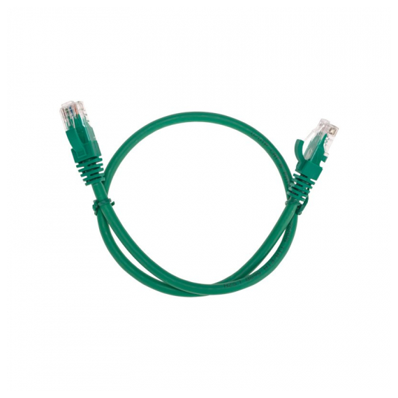 02-0296-03 Патч-корд U/UTP, CAT 6, RJ45-RJ45, 26AWG, LSZH, зеленый, 0,3м REXANT