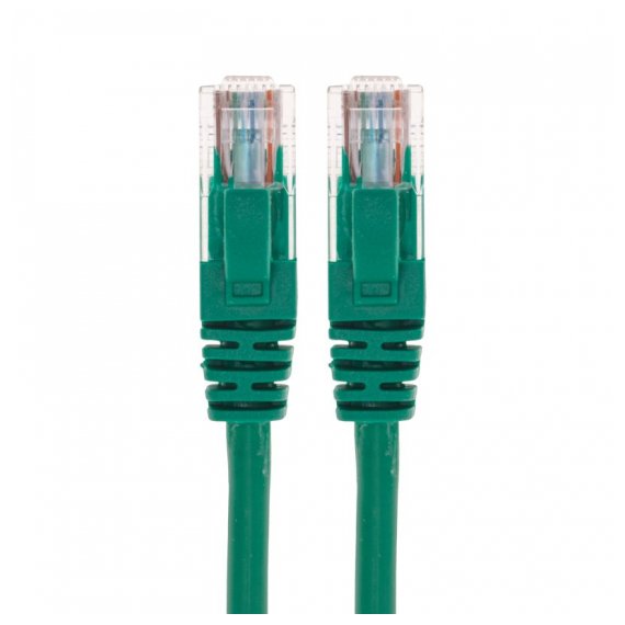 02-0296-05 Патч-корд U/UTP, CAT 6, RJ45-RJ45, 26AWG, LSZH, зеленый, 0,5м REXANT