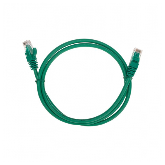 02-0296-1 Патч-корд U/UTP, CAT 6, RJ45-RJ45, 26AWG, LSZH, зеленый, 1м REXANT