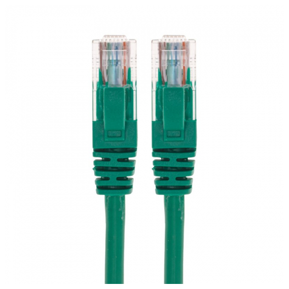02-0296-1 Патч-корд U/UTP, CAT 6, RJ45-RJ45, 26AWG, LSZH, зеленый, 1м REXANT