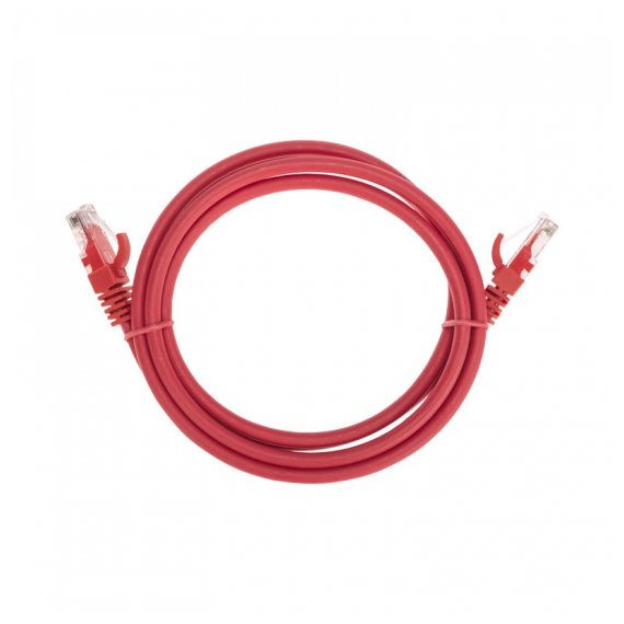 02-0293-105 Патч-корд U/UTP, CAT 6, RJ45-RJ45, 26AWG, LSZH, красный, 1,5м REXANT