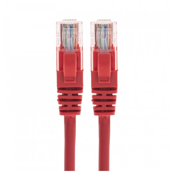 02-0293-105 Патч-корд U/UTP, CAT 6, RJ45-RJ45, 26AWG, LSZH, красный, 1,5м REXANT