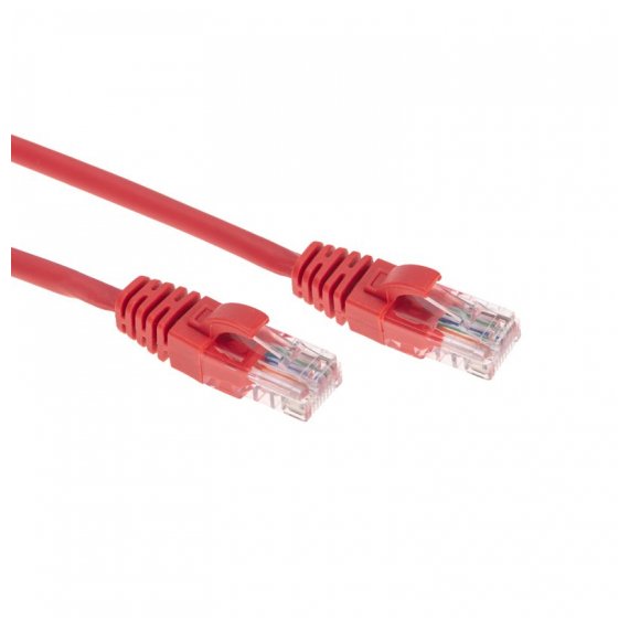 02-0293-105 Патч-корд U/UTP, CAT 6, RJ45-RJ45, 26AWG, LSZH, красный, 1,5м REXANT