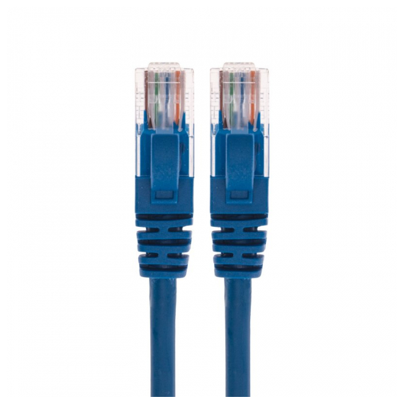 02-0294-05 Патч-корд U/UTP, CAT 6, RJ45-RJ45, 26AWG, LSZH, синий, 0,5м REXANT