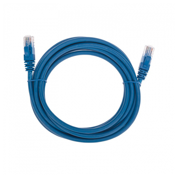 02-0294-3 Патч-корд U/UTP, CAT 6, RJ45-RJ45, 26AWG, LSZH, синий, 3м REXANT