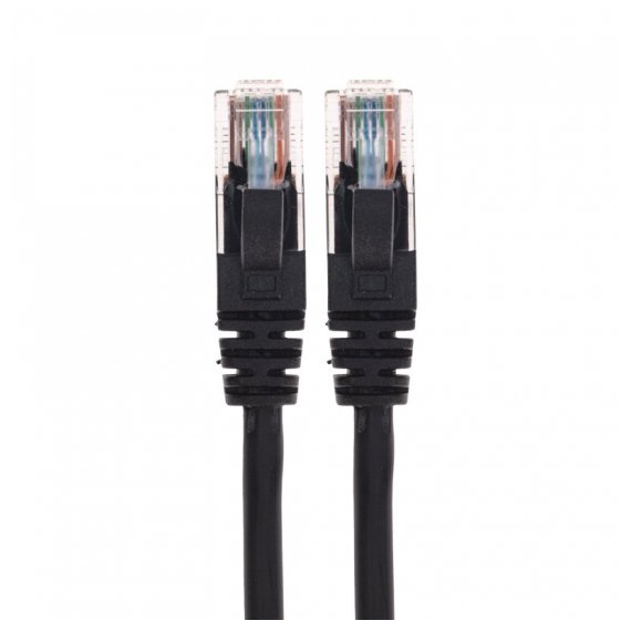 02-0292-2 Патч-корд U/UTP, CAT 6, RJ45-RJ45, 26AWG, LSZH, черный, 2м REXANT