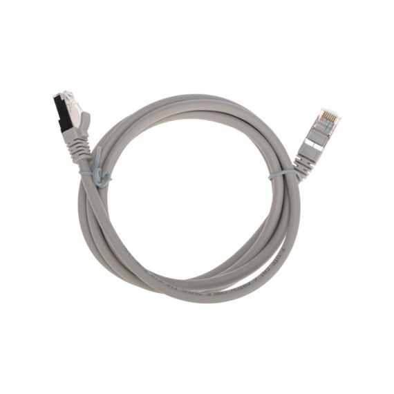 02-0210-105 Патч-корд F/UTP, CAT 6, RJ45-RJ45, 26AWG, LSZH, серый, 1,5м REXANT