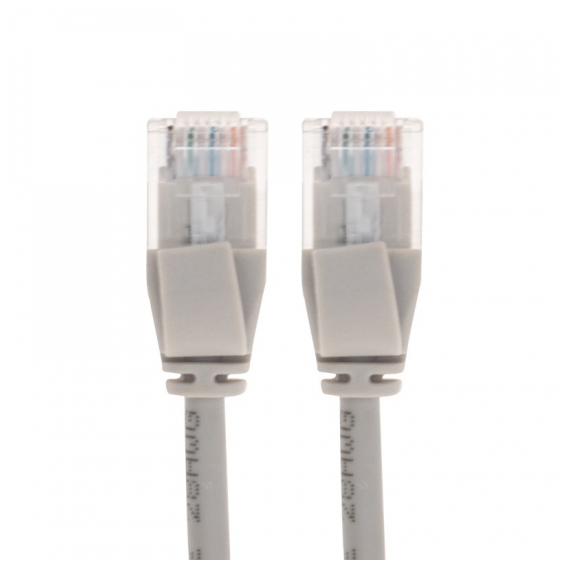 02-0380-3 Патч-корд U/UTP, CAT 6A (10G), RJ45-RJ45, 28AWG, LSZH, серый, 3м REXANT