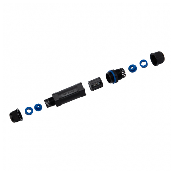 07-5963 Кабельный коннектор I-образный (5PIN) IP68 REXANT