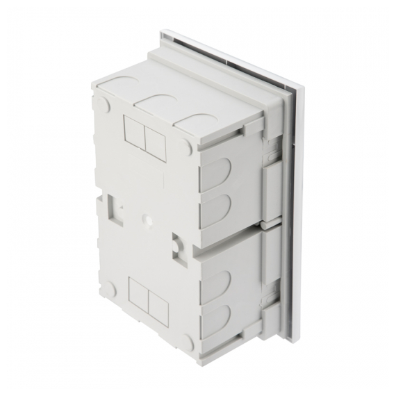 KR-11-0204 Бокс пластиковый ЩРВ-П-4 IP41 белый KRANZ