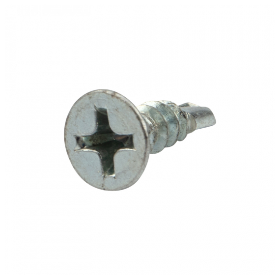 KR-01-3722-008 Саморез оконный сверло 3,9х13мм, белый цинк, короб (500 шт/уп) KRANZ
