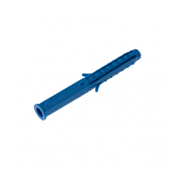 KR-01-3618-009 Дюбель распорный 6х60мм, синий, полипропилен, пакет (100 шт/уп) KRANZ