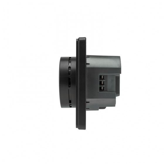KR-78-0728-3 Терморегулятор ROUND Wi-Fi с/у оникс KRANZ