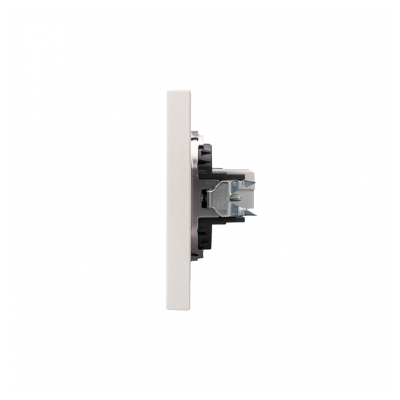KR-78-0724-4 Розетка STRONG компьютерная RJ45 кат6 с/у жемчуг KRANZ