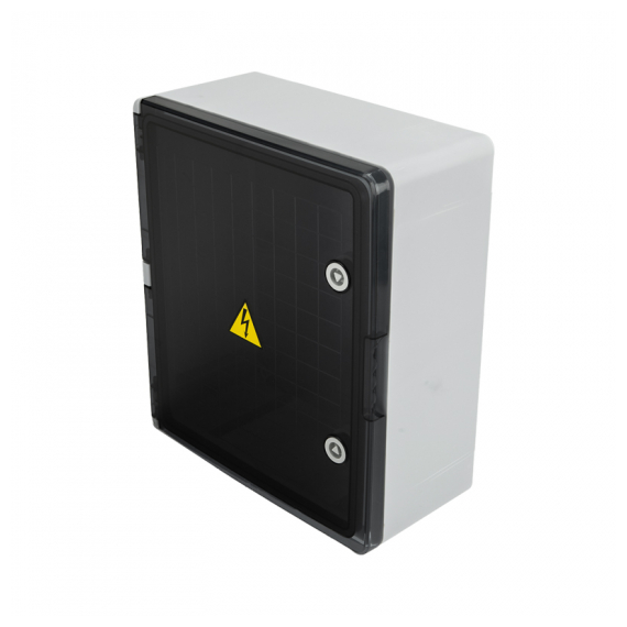 11-0455 Корпус пластиковый ЩМПп с прозрачной дверцей 370х325х150мм IP65 REXANT