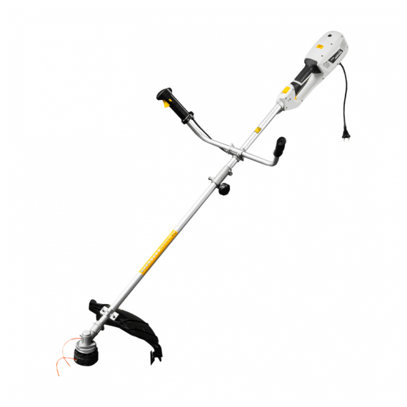 KR-16-1212 Триммер электрический KR-1400, 1400Вт, 420/255мм, катушка+диск, разборная штанга KRANZ