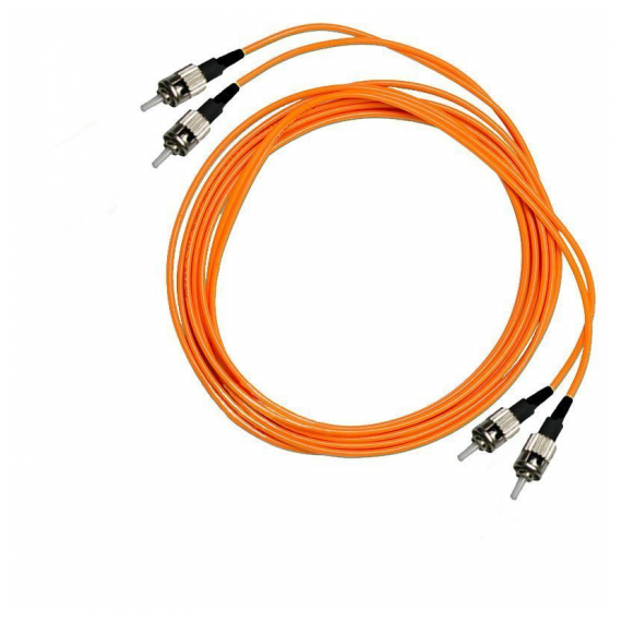 2ST/PC-2ST/PC-MM50-1м Шнур оптический 2ST/PC-2ST/PC, MM, duplex, 50/125, 1m