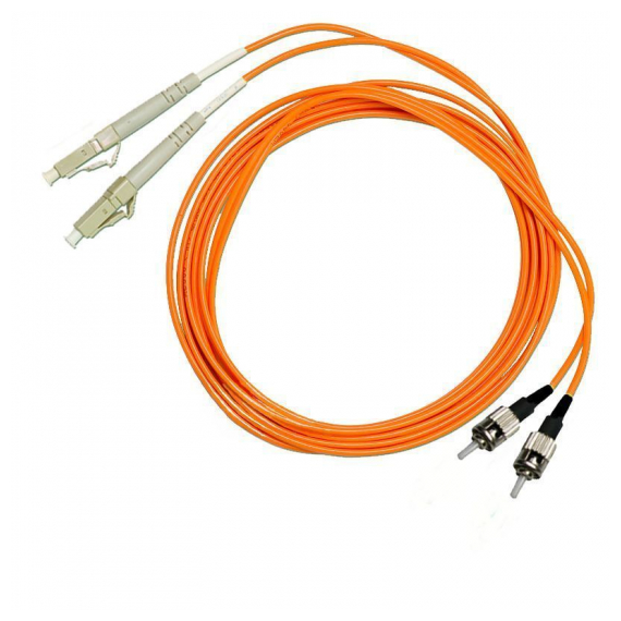 2LC/PC-2ST/PC-MM50-3м Шнур оптический 2LC/PC-2ST/PC, MM, duplex, 50/125, 3m
