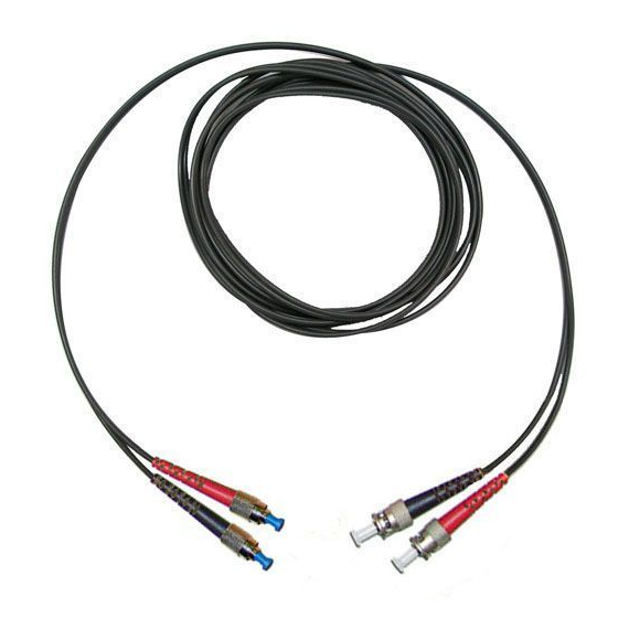 2FC/PC-2ST/PC-MM62,5-2м Шнур оптический 2FC/PC-2ST/PC, MM, duplex, 62,5/125, 2m