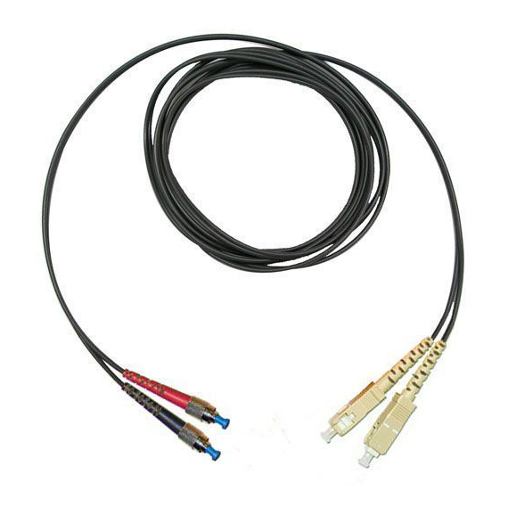 2FC/PC-2SC/PC-MM62,5-5м Шнур оптический 2FC/PC-2SC/PC, MM, duplex, 62,5/125, 5m