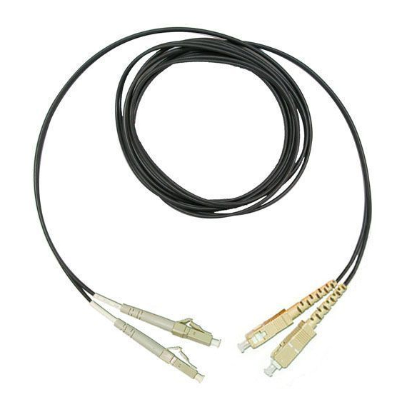 2LC/PC-2SC/PC-MM62,5-1м Шнур оптический 2LC/PC-2SC/PC, MM, duplex, 62,5/125, 1m