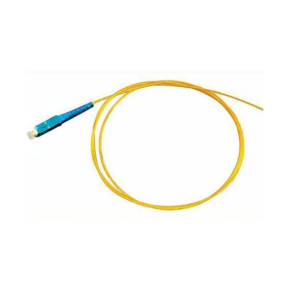 SC/APC-SM-1.5м Шнур оптический  монтажный Pig-Tail SC/APC, SM, 0.9/125, 1,5m