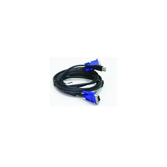 DKVM-CU3 Кабель 2 in 1 USB KVM Cable in 3m (10ft)