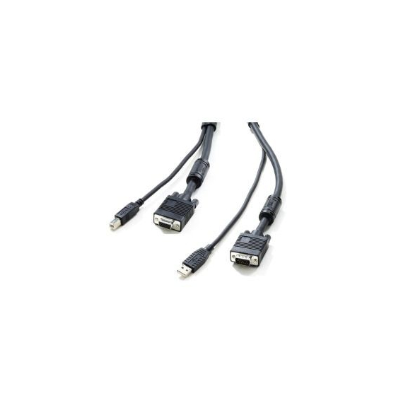 CBM180DUT(DVI-D) Кабель REXTRON для KVM переключателей 2-на-2, USB A-B, DVI (M-M), для DAAG14, DAKG14, 1,8м