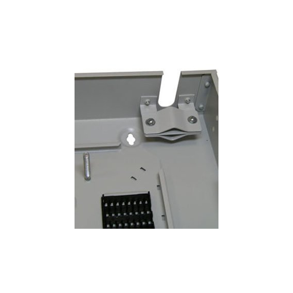 КНз-8-8LC-APC Кросс оптический настенный с замком 275х65х225mm, 8LC(APC), SM, полная комплектация