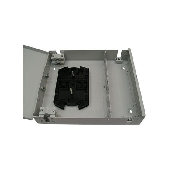 КН-48-48FC-APC Кросс оптический настенный с замком 350х105х325mm, 48FC(APC), SM, полная комплектация
