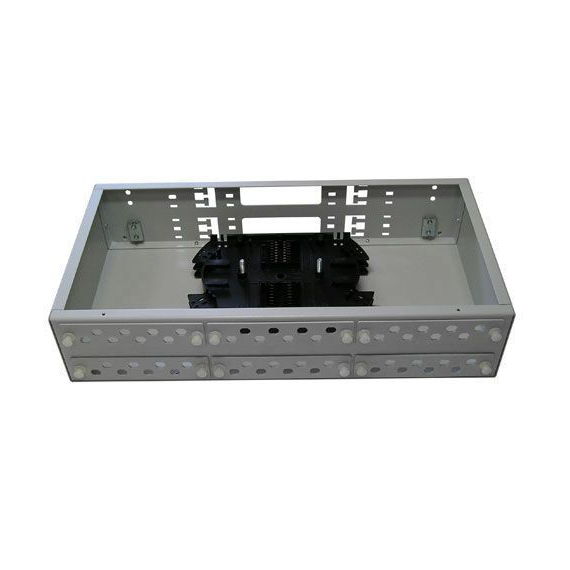 КСу-48-48FC-MM-2U Кросс оптический 19" 410х220х84mm, 48FC, MM, полная комплектация с УКВ