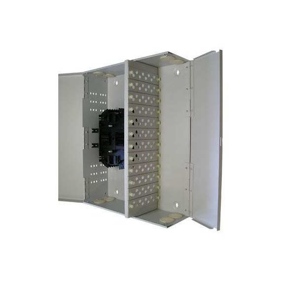 КСу-96-72SC-APC-3U Кросс оптический 19" 410х220х132mm, 72SC(APC), SM, полная комплектация с УКВ