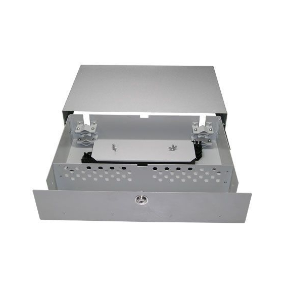 КСв-48-48SC-APC-2U Кросс оптический 19" 432х300х88mm, 48SC(APC), SM, выдвижной с замком, полная комплектация