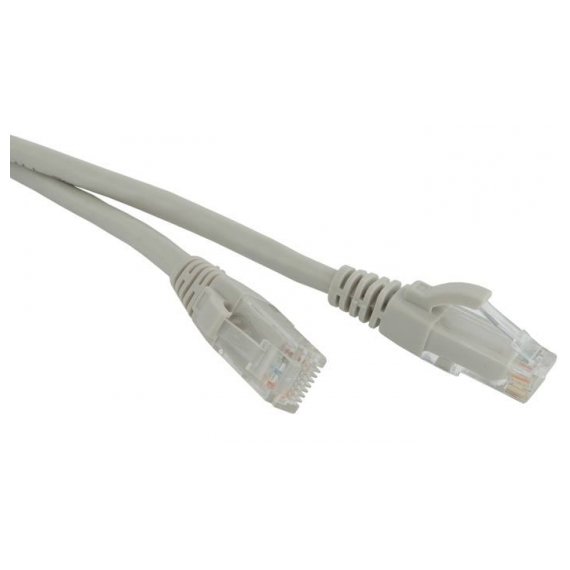 PC-LPM-UTP-RJ45-RJ45-C6-5M-LSZH-GY Патч-корд U/UTP, Cat.6, LSZH, 5 м, серый Hyperline
