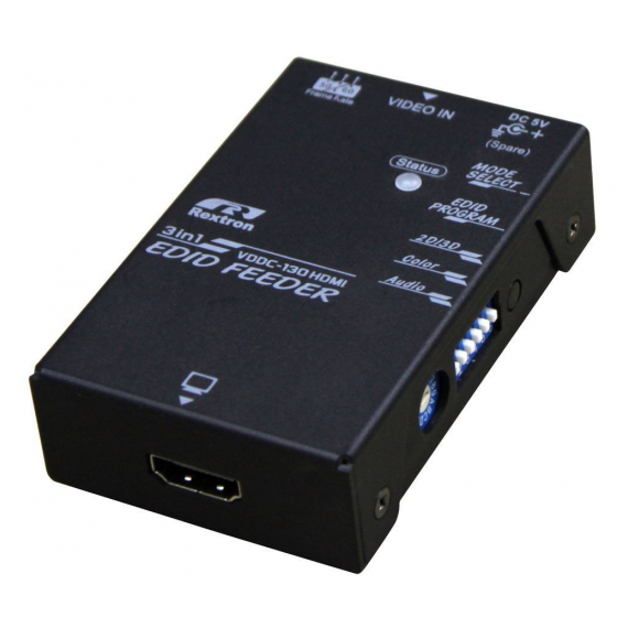 VDDC-130HDMI EDID-адаптер многофункциональный HDMI 1920 x 1200 (Ghost+Emulation+Writing)
