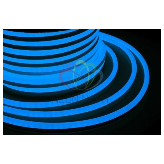 131-013 Гибкий неон светодиодный, постоянное свечение, синий, 220В, бухта 50м Neon-Night