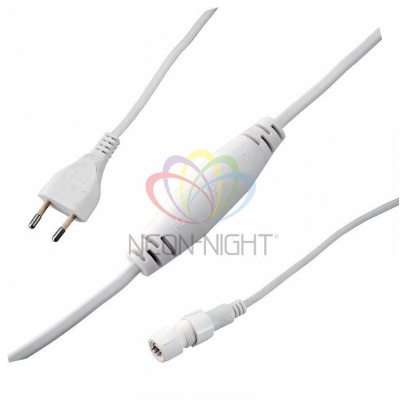 124-021 Установочный набор (муфта, шнур, выпрямитель) LED 3W Neon-Night