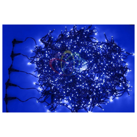 323-603 Гирлянда "LED ClipLight" 24V, 5 нитей по 20 метров, синяя Flashing Neon-Night
