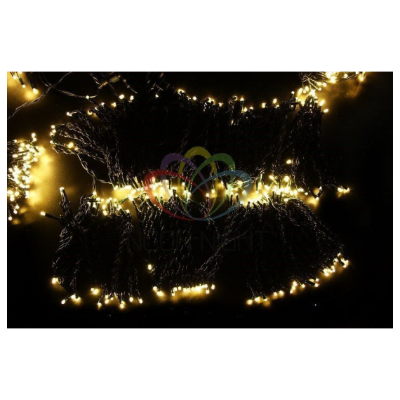 323-506 Гирлянда "LED ClipLight" 24V, 5 нитей по 20 метров, тепло-белая Neon-Night