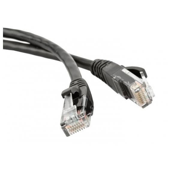 PC-LPM-UTP-RJ45-RJ45-C6-2M-LSZH-BK Патч-корд U/UTP, Cat.6, LSZH, 2 м, черный Hyperline