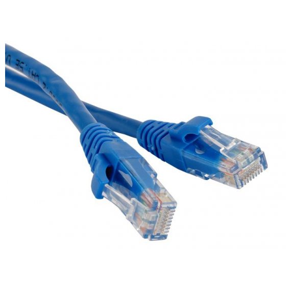 PC-LPM-UTP-RJ45-RJ45-C6-5M-LSZH-BL Патч-корд U/UTP, Cat.6, LSZH, 5 м, синий Hyperline