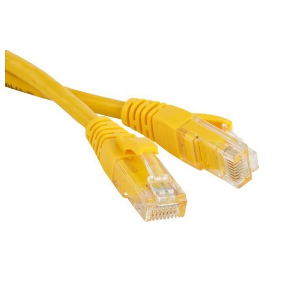 PC-LPM-UTP-RJ45-RJ45-C6-10M-LSZH-YL Патч-корд U/UTP, Cat.6, LSZH, 10 м, желтый Hyperline