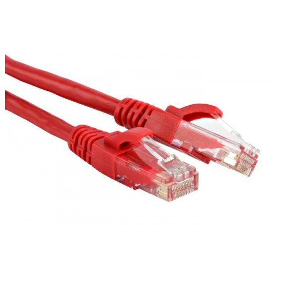 PC-LPM-UTP-RJ45-RJ45-C6-10M-LSZH-RD Патч-корд U/UTP, Cat.6, LSZH, 10 м, красный Hyperline