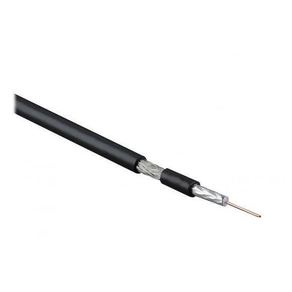 COAX-RG59-LSZH-100 Кабель коаксиальный RG-59, 75 Ом, жила - 20 AWG, LSZH (бухта 100 м) Hyperline