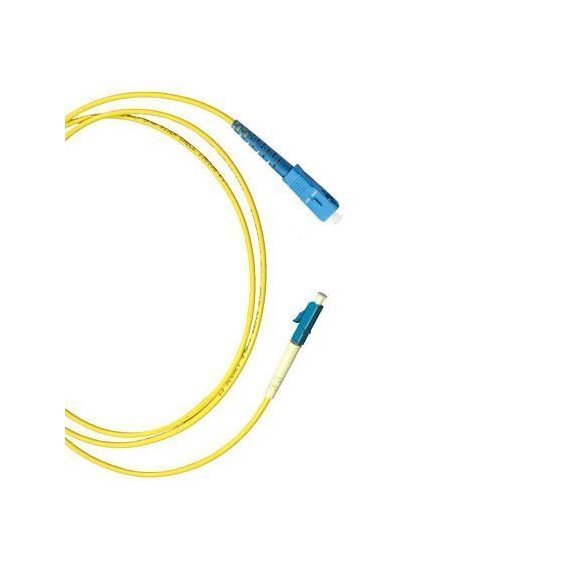 FC-S2-9-LC/UR-SC/UR-H-10M-LSZH-YL Патч-корд волоконно-оптический (шнур) SM 9/125 (OS2), LC/UPC-SC/UPC, simplex, LSZH, 10 м Hyperline