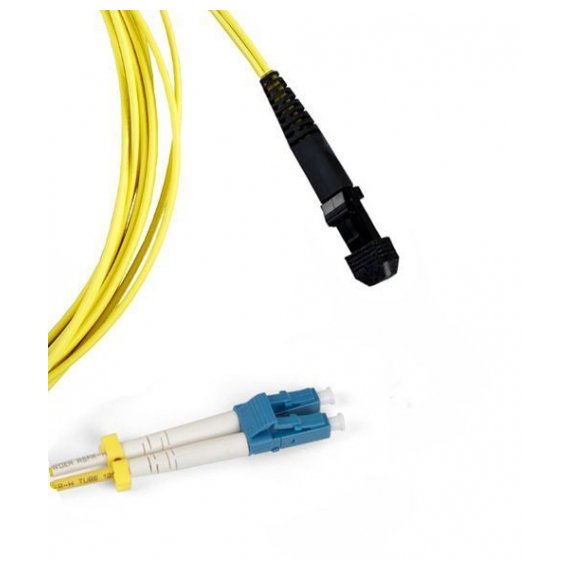 FC-D2-9A1-LC/UR-MTRJM/UR-H-2M-LSZH-WH Патч-корд волоконно-оптический (шнур) SM 9/125 (G657), LC-MTRJ(папа), duplex, LSZH, 2м Hyperline