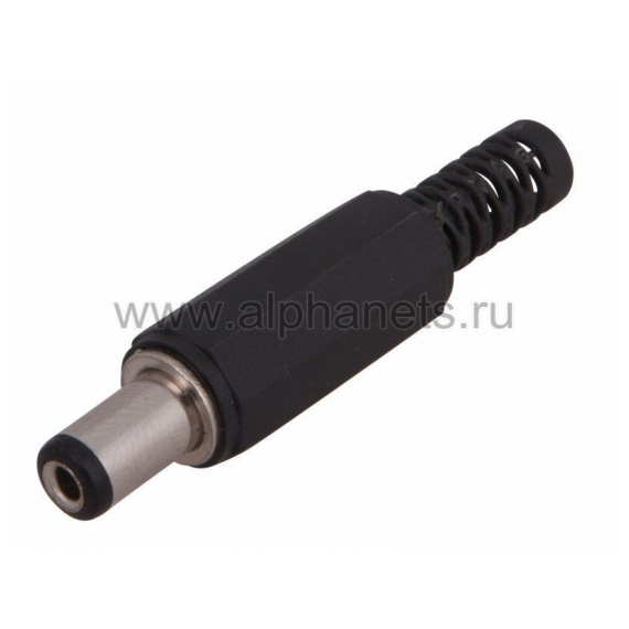 14-0311 Разъем питания штекер 2.1х5.5x10мм (100шт) REXANT